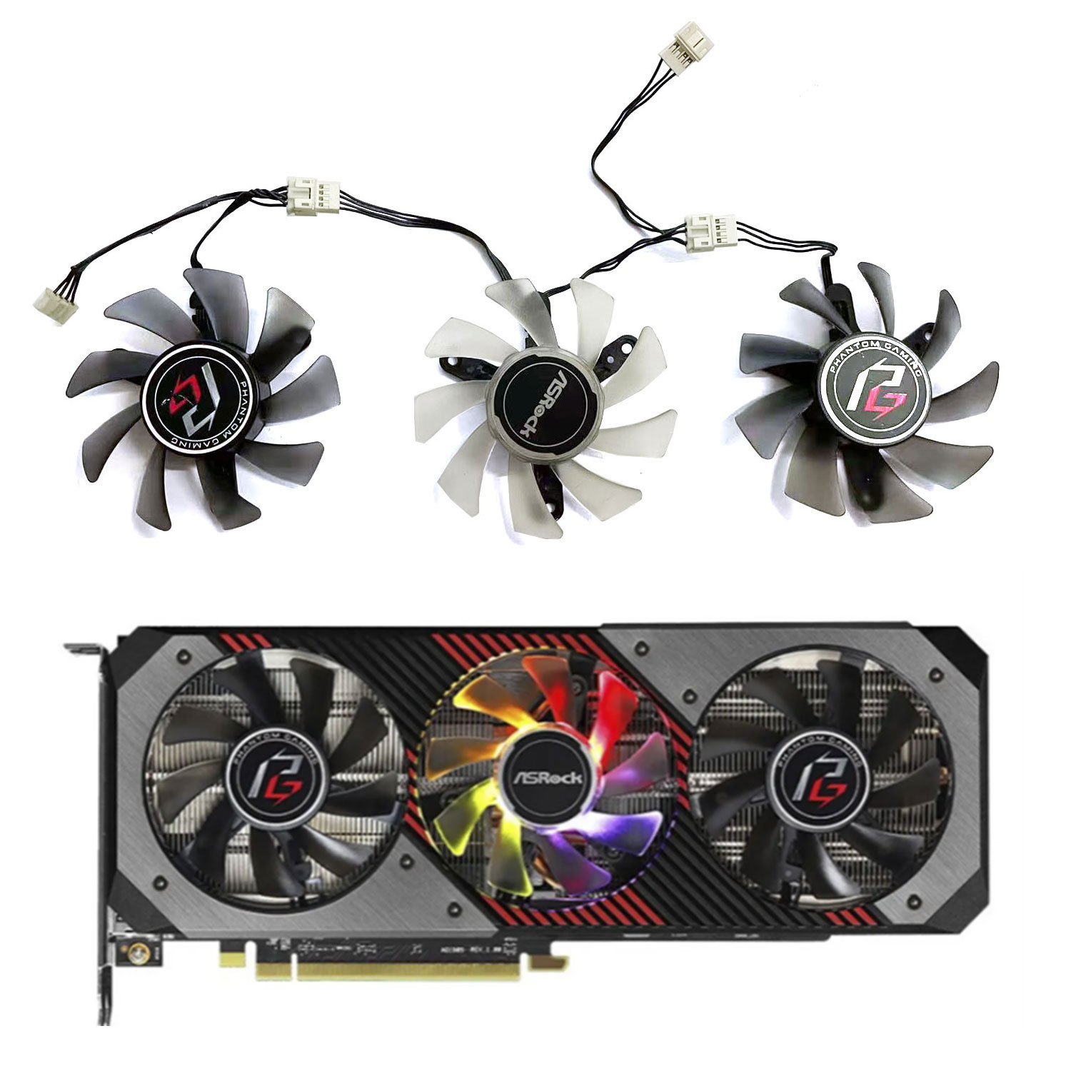 Lga1700 Itx Motherboard Ddr5 - Koeler Fan 75MM 4PIN PVA080E12R voor