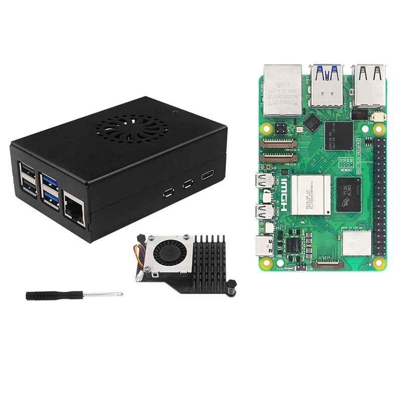 T23C: starterset voor Raspberr - Raspberry Pi 5 8Gb Board recensie en prijs