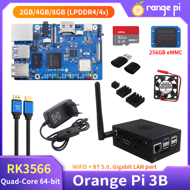 Orange Pi 3B 8GB 4GB 2GB RAM R - Rockchip Rk3588 Development Board recensie en prijs