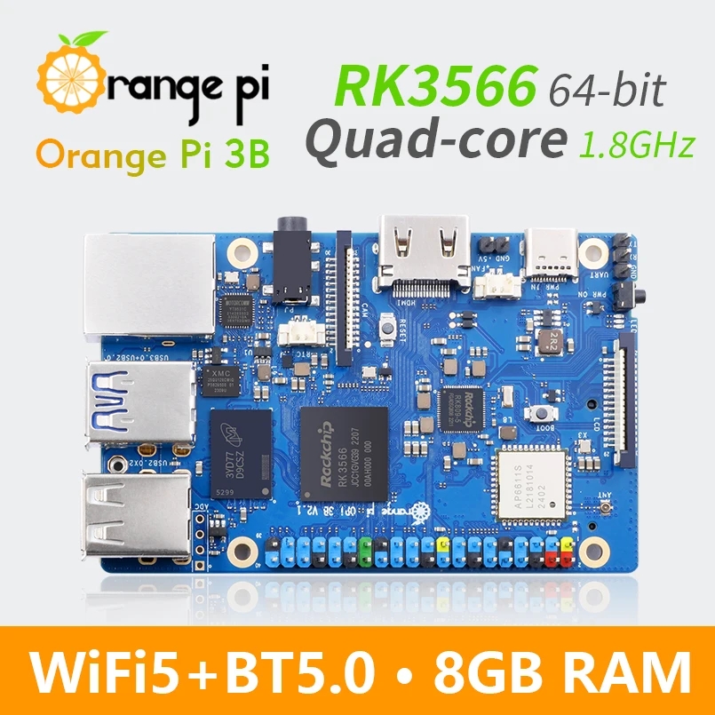 Orange Pi 3B 8GB 4GB 2GB RAM R - Rockchip Rk3588 Development Board recensie en prijs