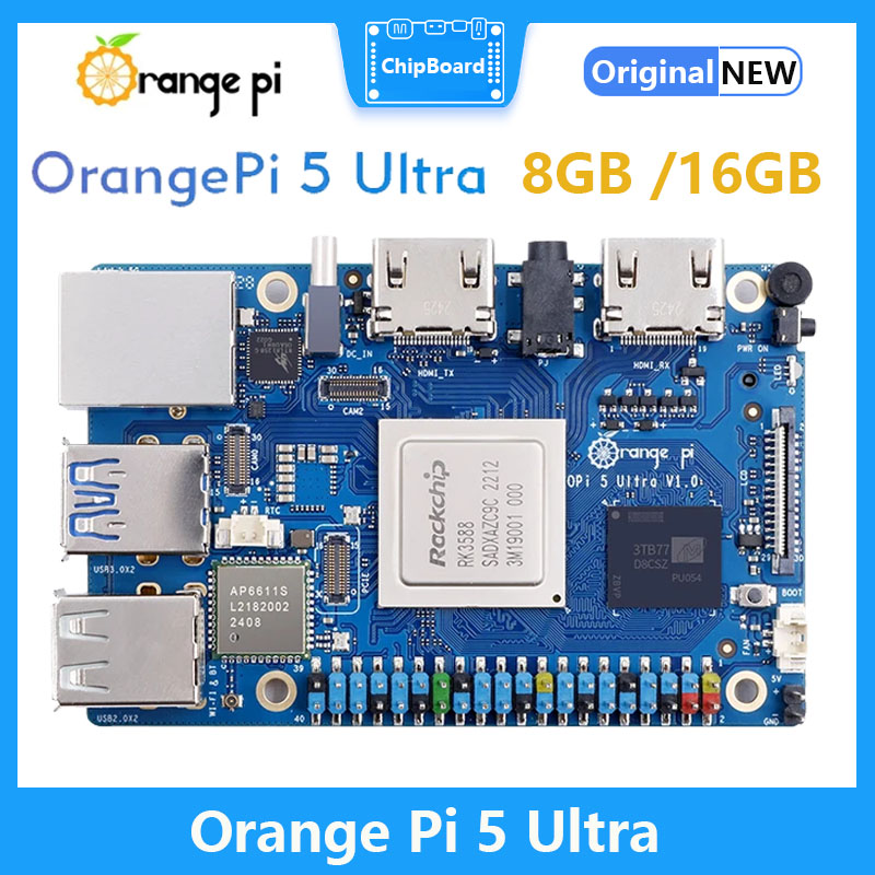 Oranje Pi 5 Ultra 8 GB/16 GB L - Rockchip Rk3588 Development Board recensie en prijs