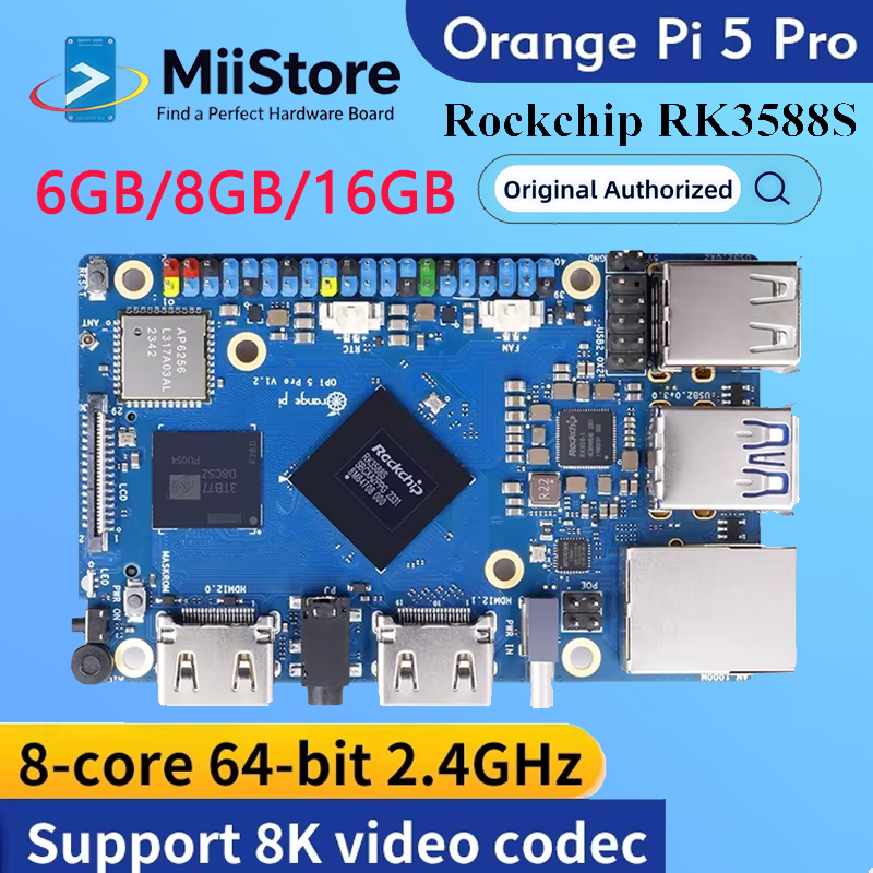 Orange Pi 5 Pro 6GB / 8GB / 16 - Orange Pi 5 Plus 16Gb recensie en prijs