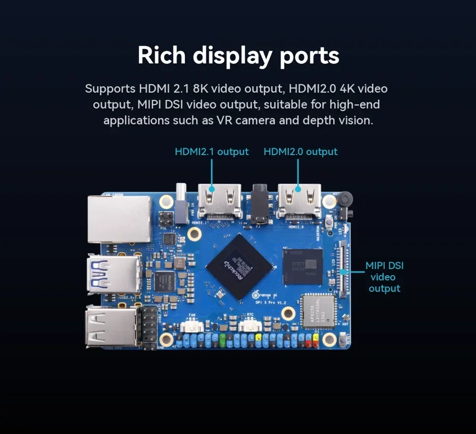 Orange Pi 5 Pro 6GB / 8GB / 16 - Orange Pi 5 Plus 16Gb recensie en prijs